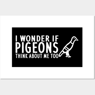 pigeons saying carrier pigeon pigeon breeding gift idea Posters and Art